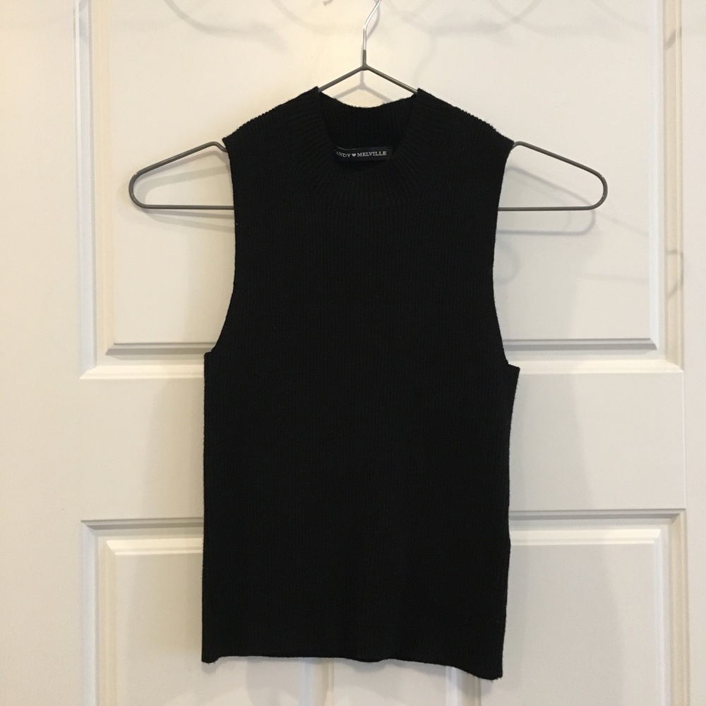 Brandy Melville | ribbed black sweater